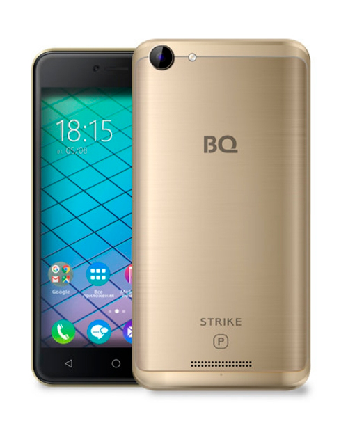 купить Смартфон BQ-5059 Strike Power Золотой Матовый /  в Алматы