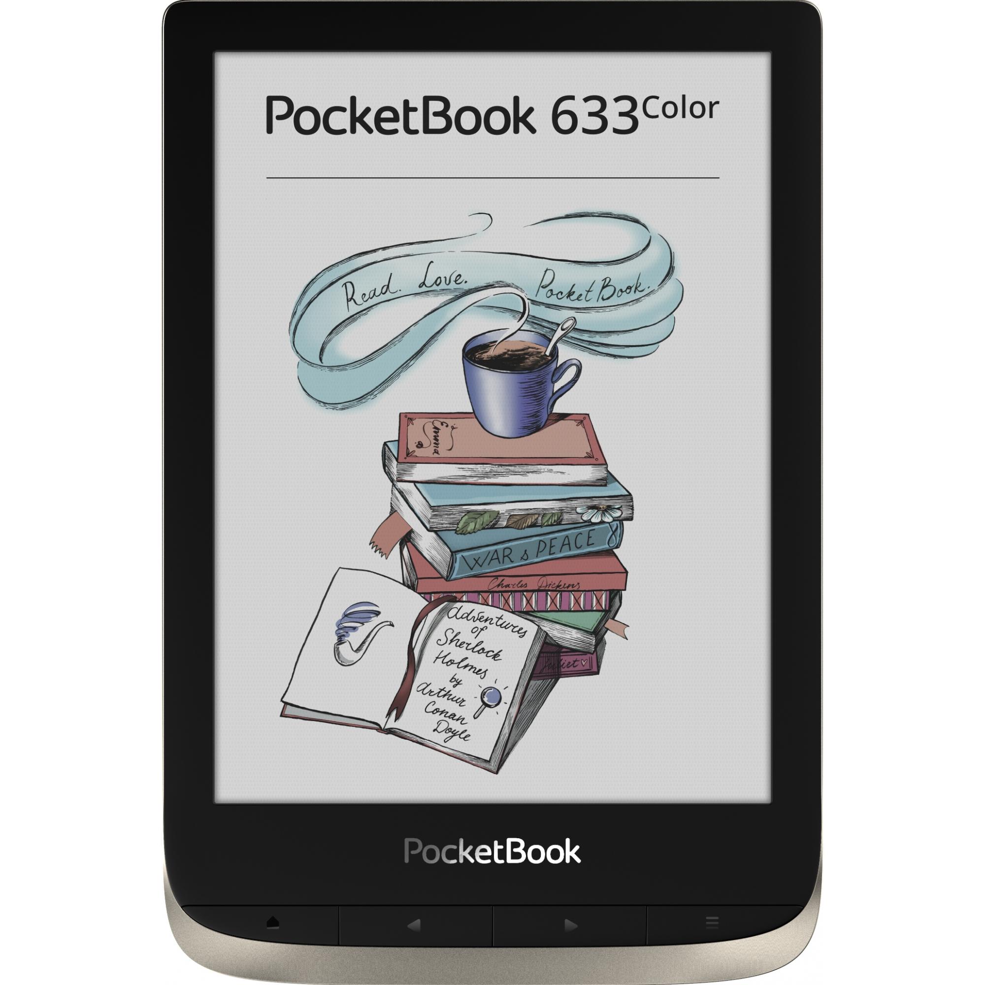 купить Электронная книга PocketBook PB633-N-CIS серебро в Алматы