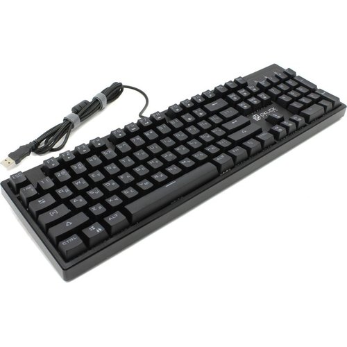 купить Клавиатура Oklick 940G VORTEX механическая черный USB for gamer LED в Алматы