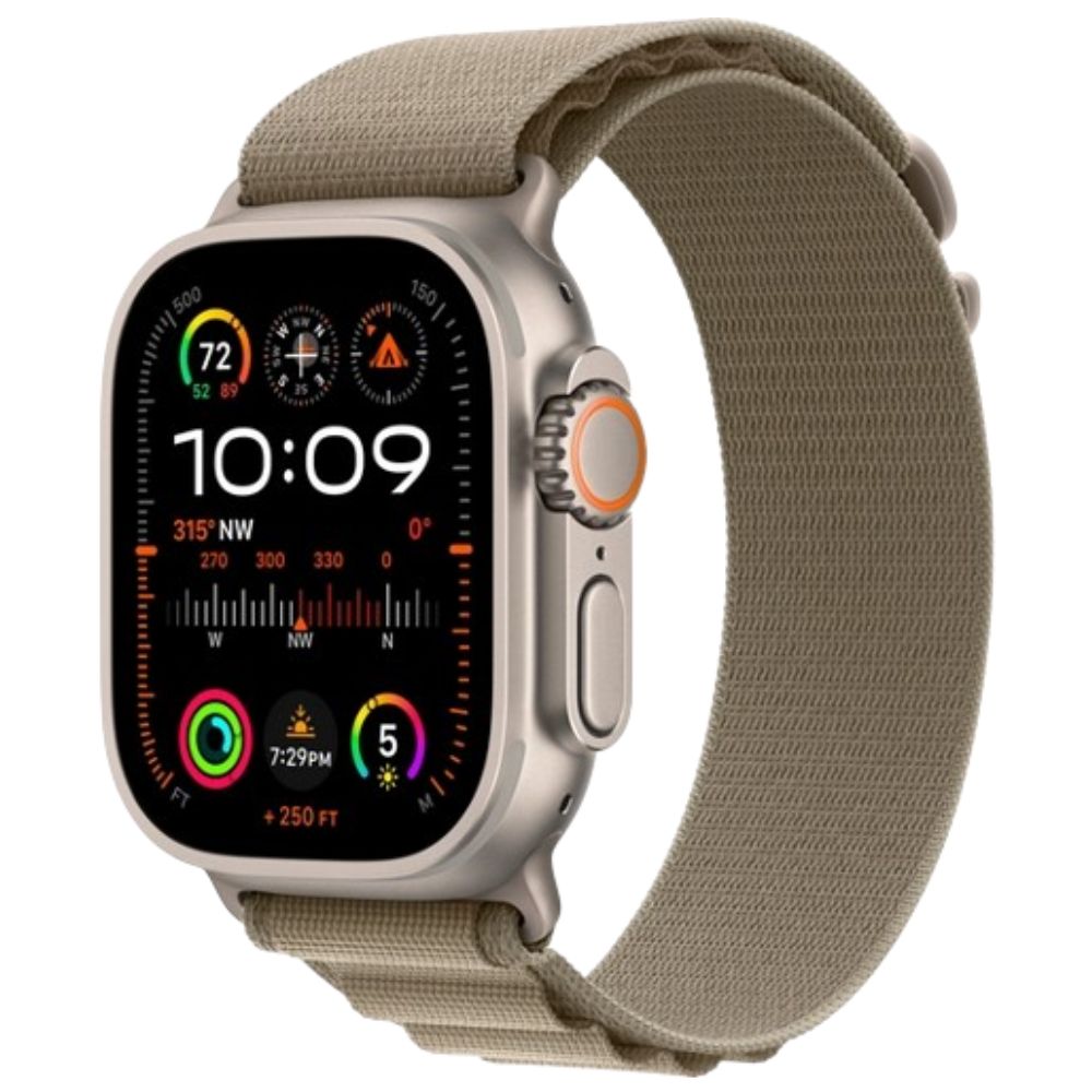 купить Смарт-часы Apple Watch Ultra 2 GPS + Cellular Olive Alpine A2986&nbsp;MREX3GK/A в Алматы