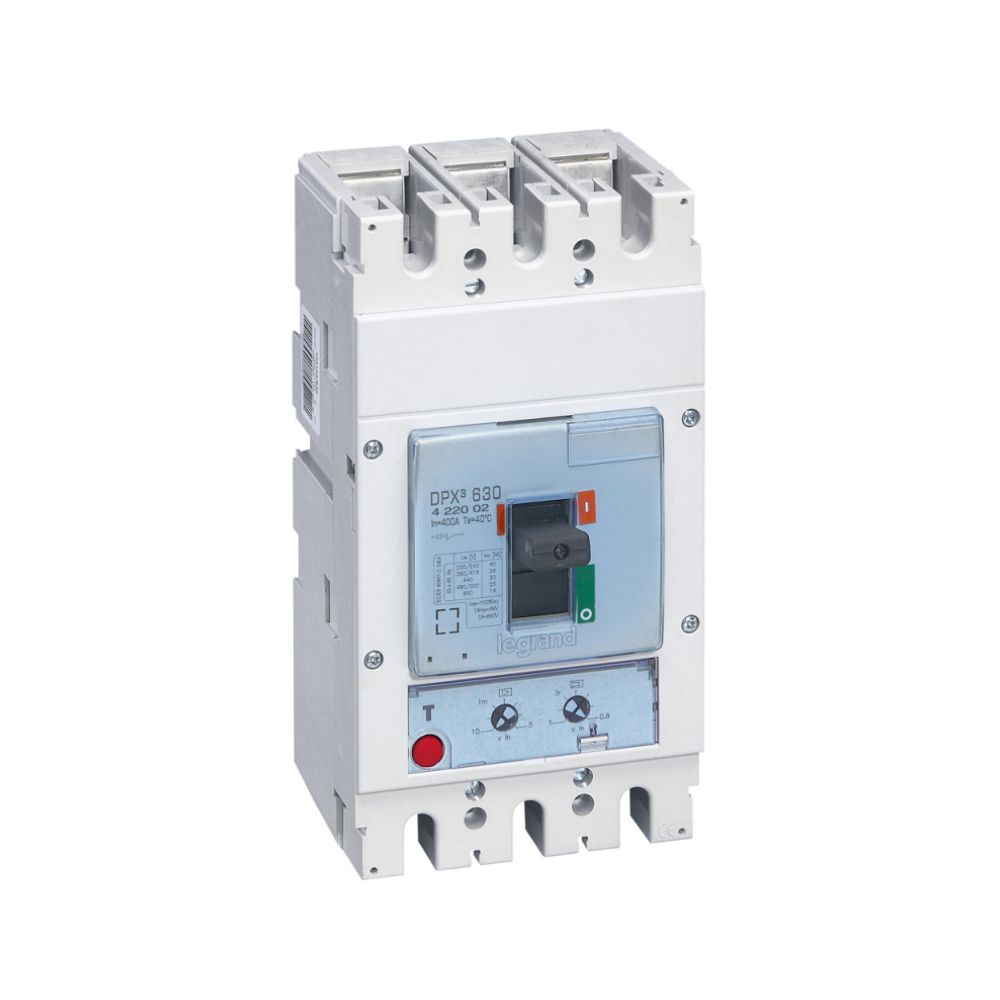 купить Legrand 422002 А/выкл.DPX3 630 3P 400А 36kA /термомагн.расц. в Алматы