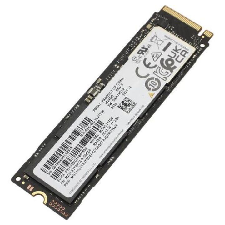 купить Твердотельный накопитель 1000GB SSD Samsung PM9A1 M.2 NVMe R7000Mb/s W5100MB/s MZVL21T0HCLR-00B00 в Алматы