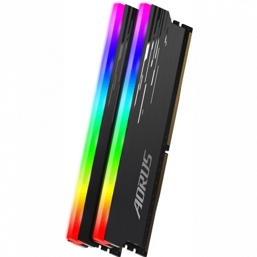 купить ОЗУ Gigabyte AORUS RGB 16Gb(8Gb*2)/3733MHz DDR4 DIMM, CL19, 1.4V, GP-ARS16G37 в Алматы