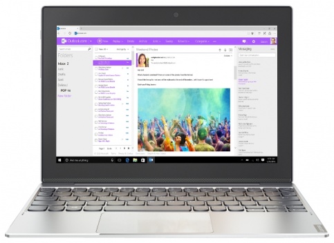 купить Компьютер планшетный Lenovo Miix 320 10.1** FHD(1920x1080) IPS/Intel Atom X5 Z8350 1.44GHz Quad/4GB/128GB/GMA HD/no3G/WiFi в Алматы