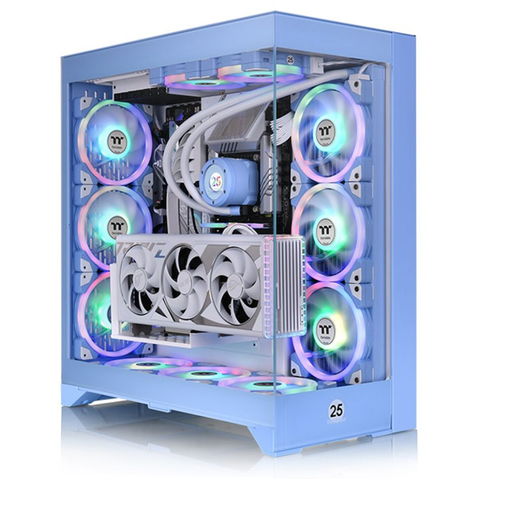 купить Компьютерный корпус Thermaltake CTE E600 MX Hydrangea Blue без Б/П&nbsp;CA-1Y3-00MFWN-00 в Алматы