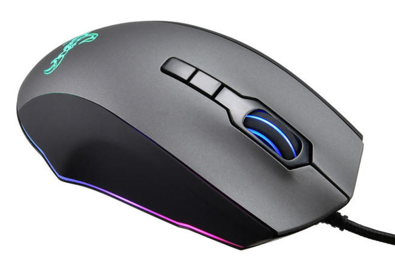 купить Мышь Oklick 985G SCORPION черный оптическая (3200dpi) USB игровая (6but) в Алматы