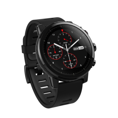 купить Смарт часы, Xiaomi,Amazfit Stratos Smart Sports Watch 2 A1619/UYG4048RT, Разрешение320*300 pixel, GPS,Водонепроницаемые, Android OS, Оперативная память:512Мб, ПЗУ 4Гб, Процессор:Amazfit Smart Watch 2S, Аккумулятор:220-300мАч,Черный в Алматы