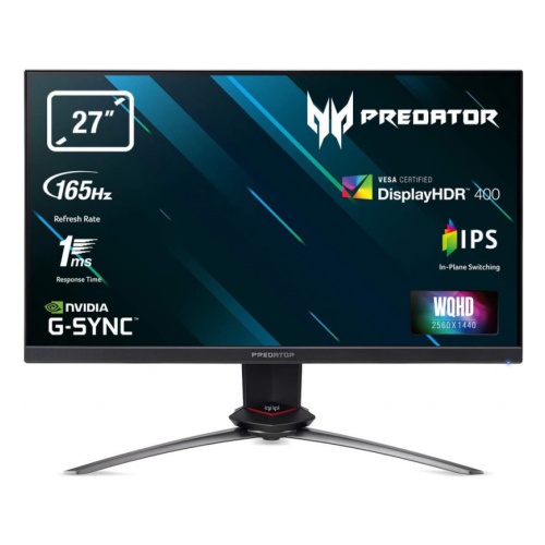 купить Монитор Acer/Predator XB273UGS/27 **/IPS/2560x1440 Pix/2xHDMI(2.0) + DP(1.2a) + Audio out + USB 3.0x2 (1up 2down)/1 мс/400 ANSI люм/100000000:1 в Алматы