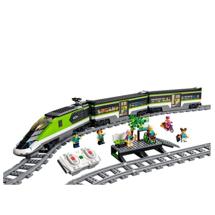 купить Конструктор LEGO City Trains Пассажирский поезд-экспресс в Алматы