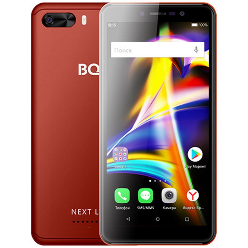 купить Смартфон BQ-5508L Next LTE Красный /  в Алматы