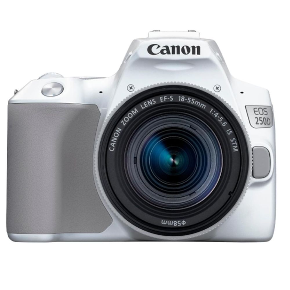 купить Цифровой зеркальный фотоаппарат CANON EOS 250D EF-S 18-55 mm IS STM White&nbsp;3458C003AA в Алматы