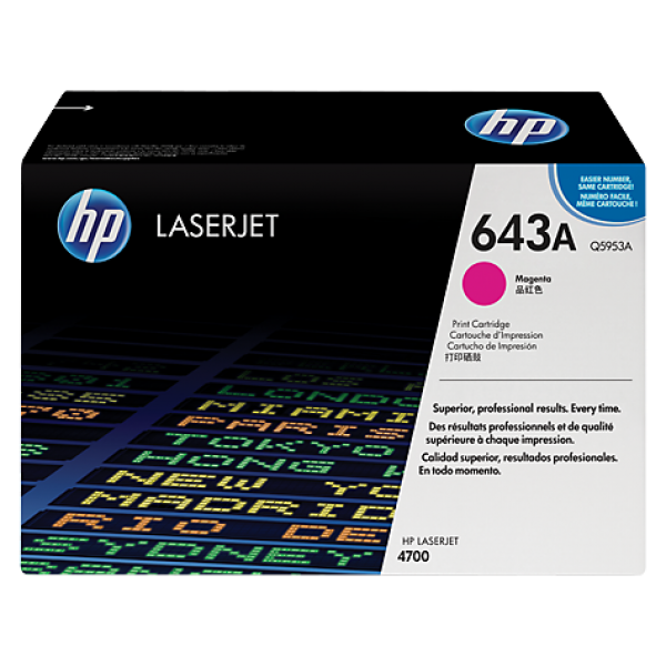 купить Картридж лазерный HP Q5953A, красный, На 10000 страниц для HP LaserJet 4700 в Алматы