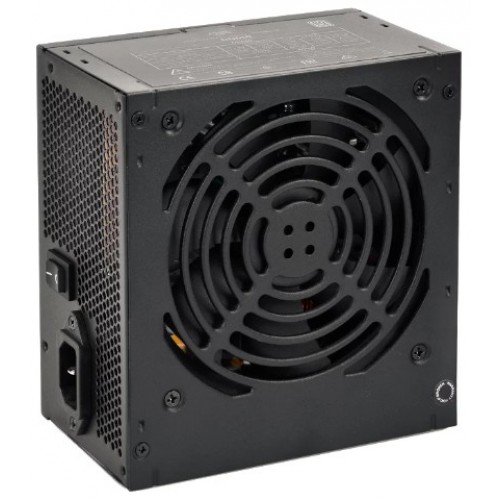 купить Блок питания, Deepcool, DN550 DP-230EU-DN550, 550W, APFC, ATX, 20 4pin, 4 4pin, 5*Sata, 3*Molex, 2*PCI-E 6 2pin, Вентилятор 12см, Кабель питания, Чёрный в Алматы