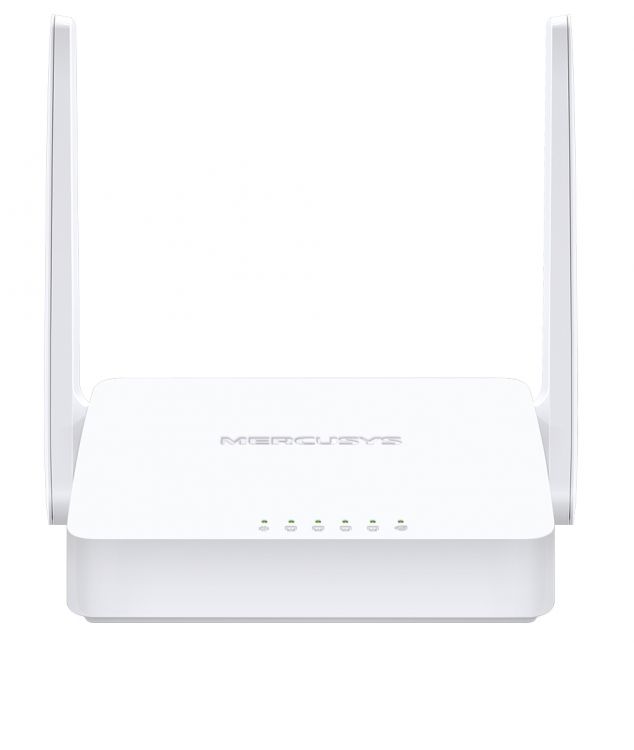 купить Маршрутизатор беспроводной 300M Mercusys MW305R(RU) <300Mbps Wireless N Router, 4 порта LAN 10/100 Мбит/с, 1 порт WAN 10/100 Мбит/с, 2.4GHz, 802.11n/g/b, 3 фиксированные всенаправленные 5 дБи антенны> в Алматы