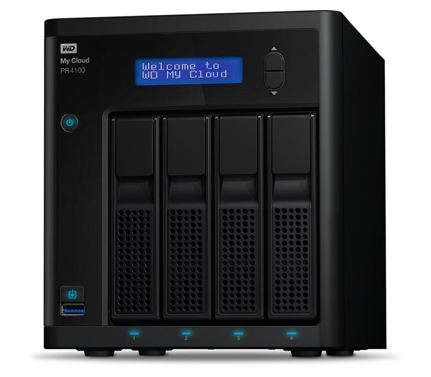 купить Сетевое хранилище WD My Cloud PR4100 WDBKWB0000NBK-EEUE, без дисков, 4 bay в Алматы
