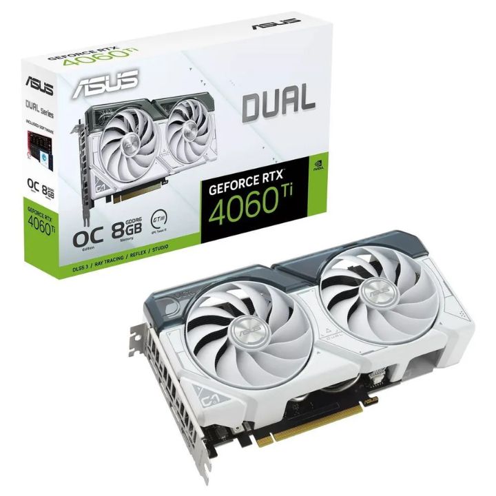 купить Видеокарта ASUS GeForce RTX 4060 Ti 8 ГБ (90YV0J42-M0NA00) в Алматы