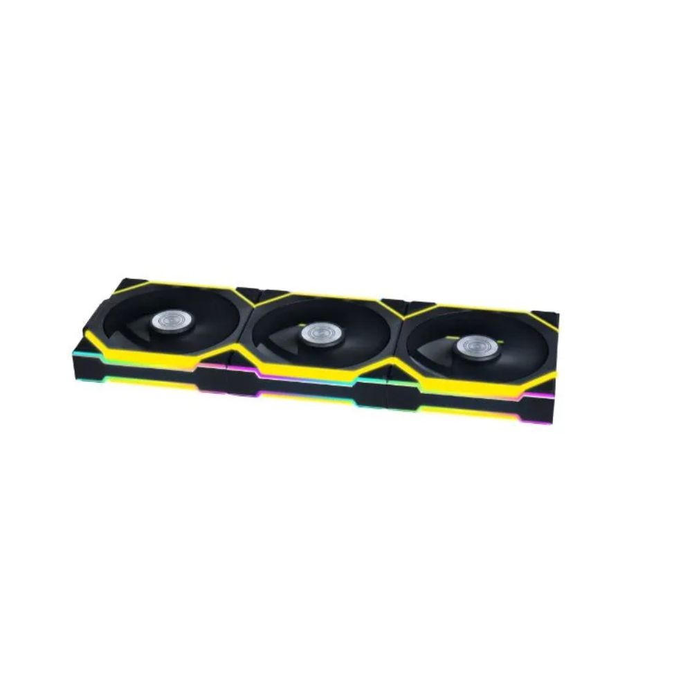 Купить Вентилятор для корпуса Lian Li UNI FAN SL WIRELESS 120 Reverse Blade ARGB 3x120mm with controller Black G99.12RSL1W3B.00 в Алматы
