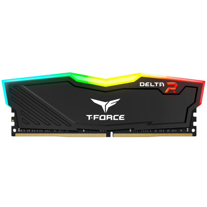 купить ОЗУ Team Delta RGB Black 8Gb/3000MHz CL16, 1.35V, RGB, TF3D48G3000HC16C01 в Алматы