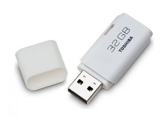 купить USB-ФЛЕШ-НАКОПИТЕЛЬ 32Gb TOSHIBA U202 USB 2.0 THN-U202W0320E4 WHITE  в Алматы