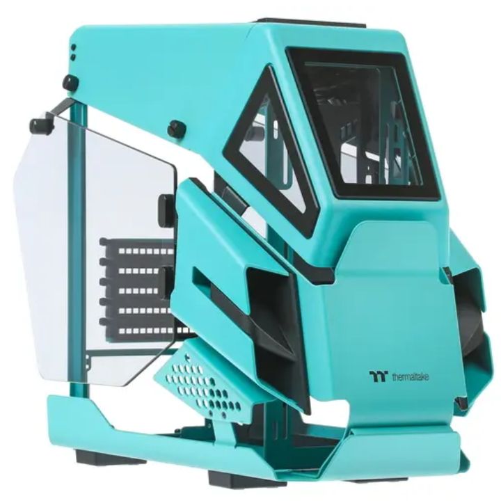 купить Компьютерный корпус Thermaltake AH T200 Turquoise без Б/П в Алматы