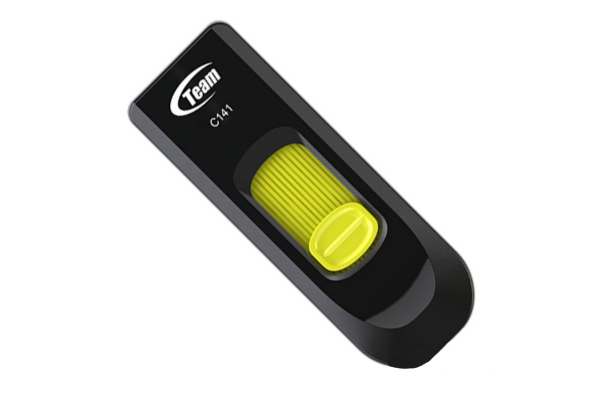купить Устройство хранения данных USB 2.0 Flash Team Group TC14132GY01, C141 FLASH DRIVE, 32GB, Yellow в Алматы