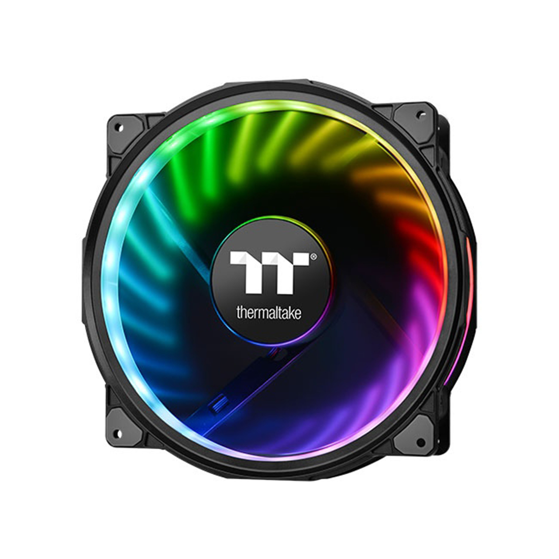 Купить Вентилятор для корпуса Thermaltake Riing Plus 20 RGB TT Premium, 20cm, USB,500-1000rpm,118CFM,29.2dB  CL-F070-PL20SW-A в Алматы