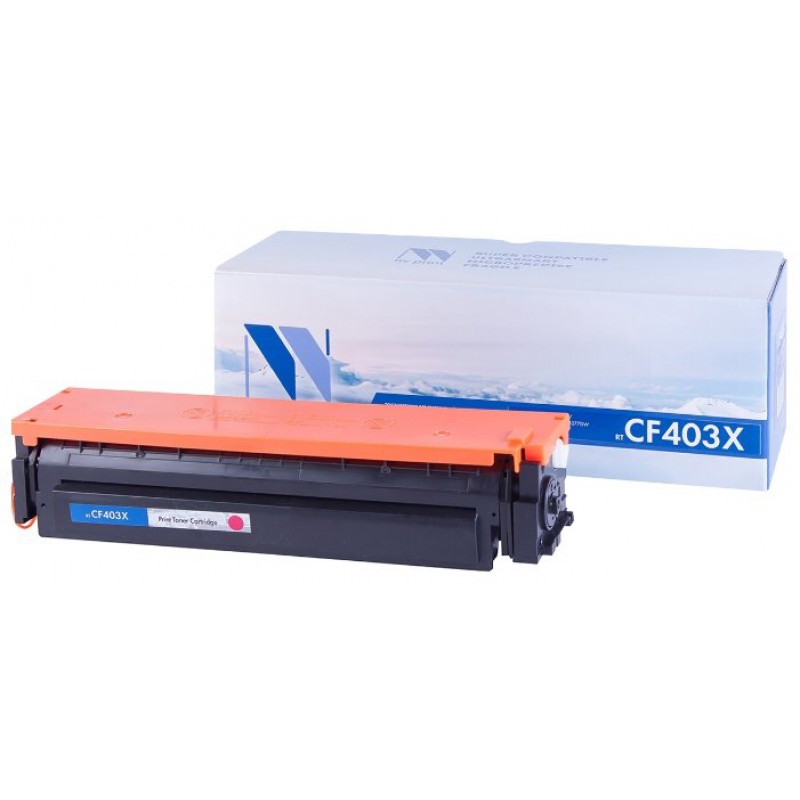 купить Картридж NVP совместимый HP CF403X Magenta для LaserJet Color Pro M252dw/M252n/M274n/M277dw/M277n (2300k)                                                                                                                                                  в Алматы