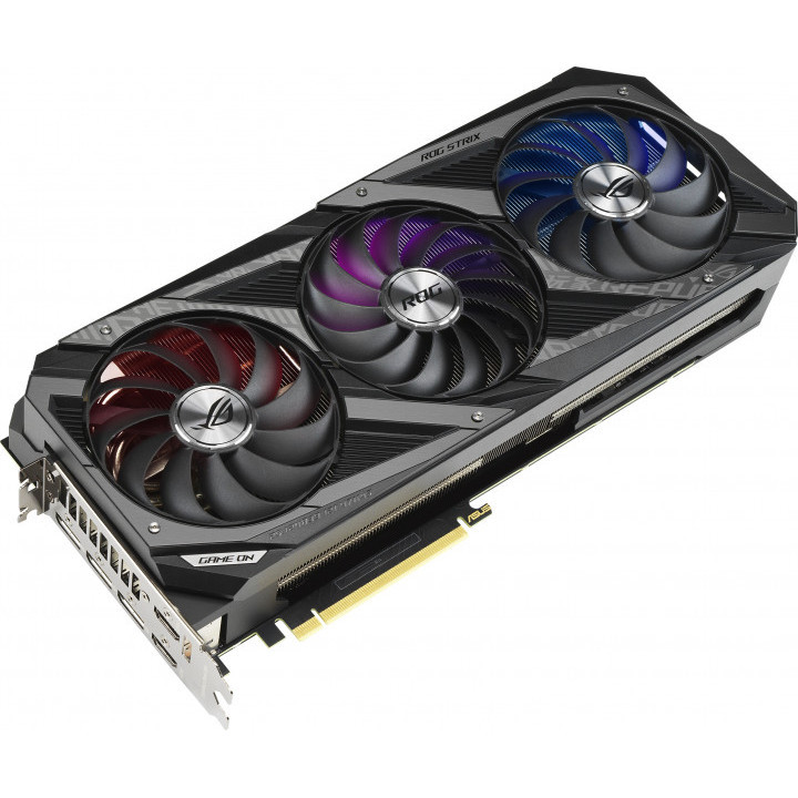 купить Видеокарта ASUS GeForce RTX3080 OC GDDR6X 10GB 320-bit 2xHDMI 3xDP ROG-STRIX-RTX3080-O10G-V2-GAMING в Алматы