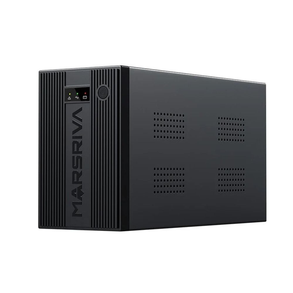 Купить Источник бесперебойного питания MARSRIVA MR-UF1250 1250VA/750W Smart Line-Interactive UPS, LED version, 2*12V/9Ah, W/O USB в Алматы