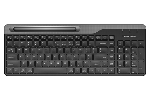 купить Клавиатура беспроводная A4tech FBK25 Black Fstyler <BT 2,4G> в Алматы