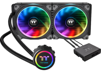 купить Водяное охлаждение Thermaltake Floe Riing RGB 280 TT Premium Edition, CL-W167-PL14SW-A в Алматы