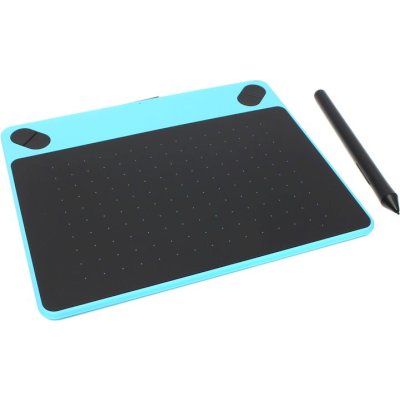 купить Графический планшет, Wacom, Intuos Art Small Blue (CTH-490AB-N), Разрешение 2540 lpi, Чувствительность к нажатию 1024, 4 программируемые клавиши 2 клавиши на пере Размер 210*169*11 мм в Алматы