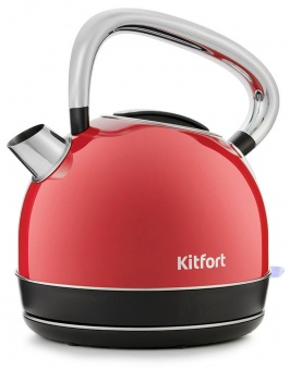 купить Электрический чайник Kitfort KT-696-1 красный в Алматы