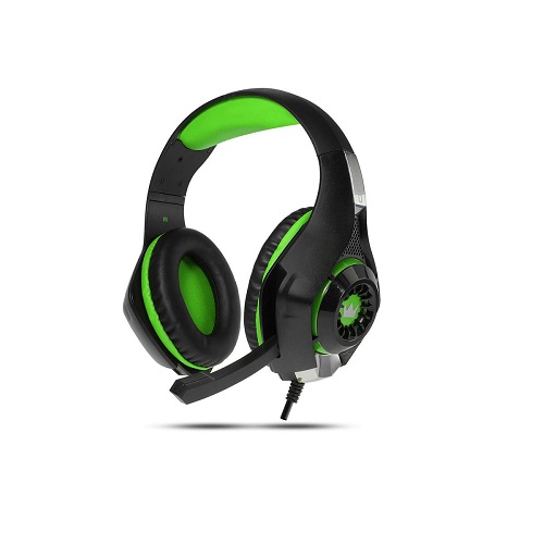 купить Гарнитура игровая CROWN CMGH-102T Black&green в Алматы