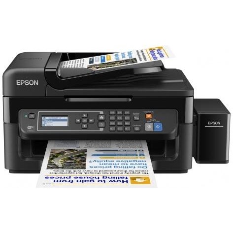 купить МФУ Epson L566 фабрика печати, факс,Wi-Fi в Алматы