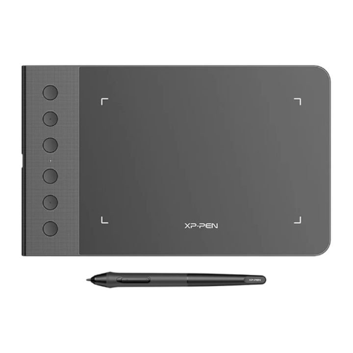 купить Графический планшет, XP-Pen, Star G640S, Разрешение 5080 lpi, Чувствительность к нажатию 8192, Интерфейс USB, Рабочая область 6*х3,75*, Чёрный в Алматы