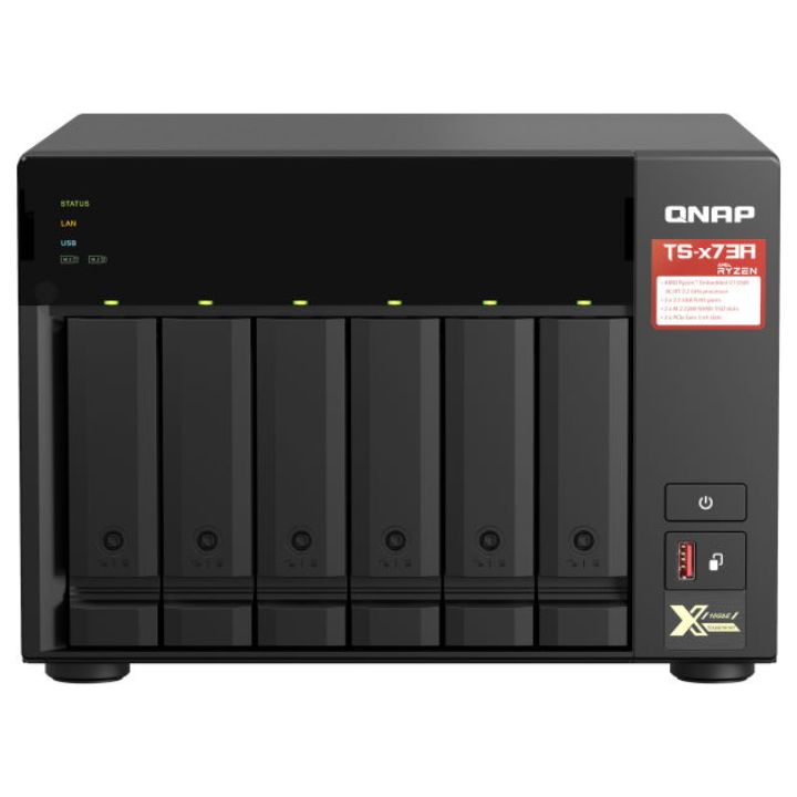 купить Сетевой RAID-накопитель&nbsp;QNAP​​​​​​​ TS-673A-8G в Алматы