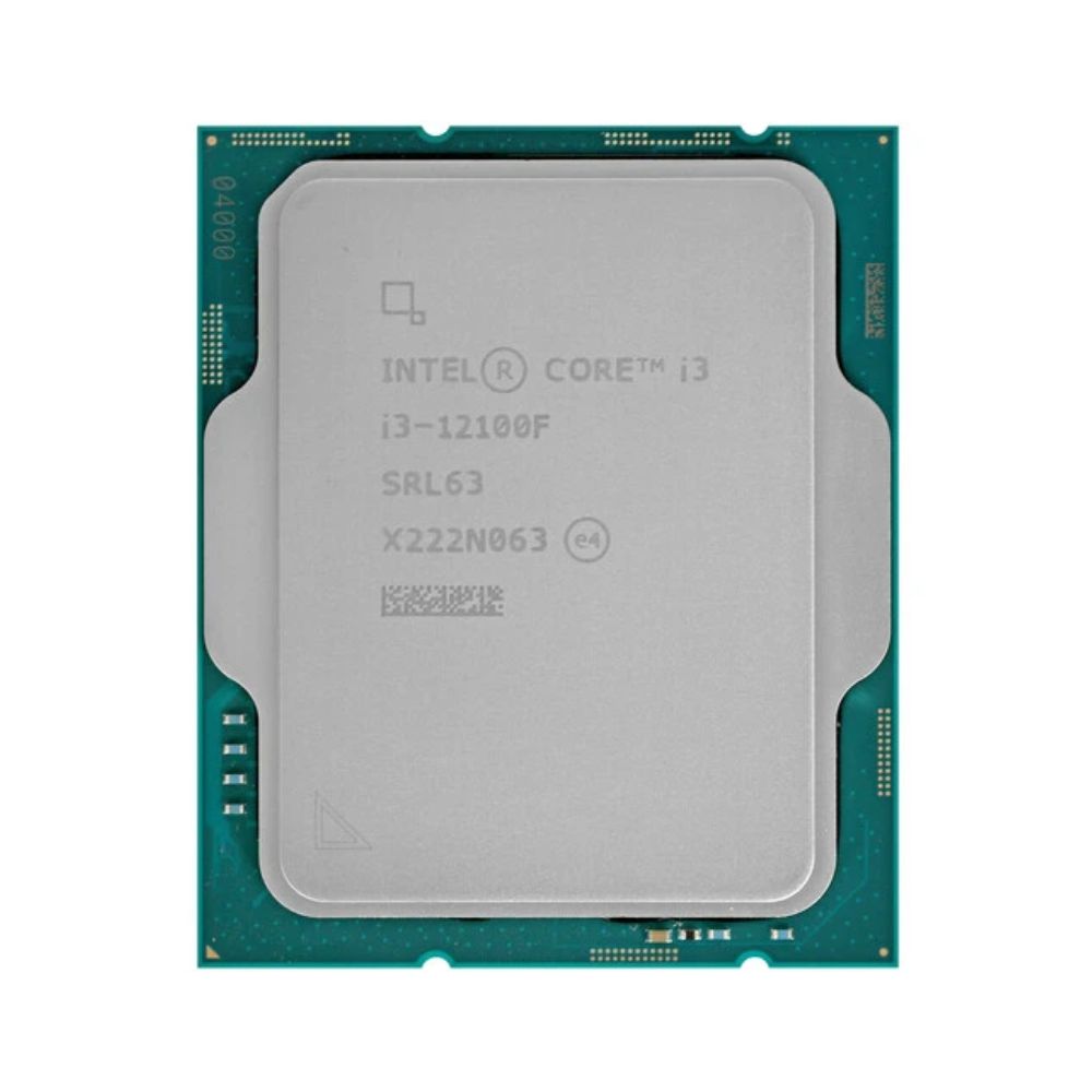 купить Процессор Intel Core i3-12100F Alder Lake (3200MHz, LGA1700, L3 12Mb), oem в Алматы