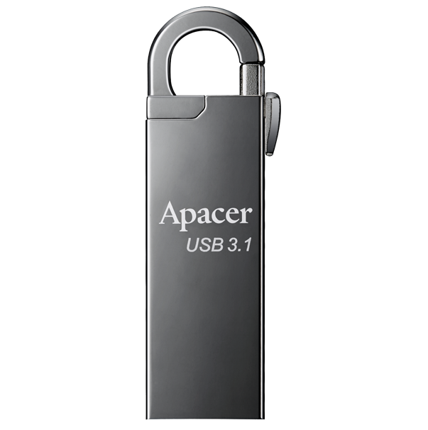 купить USB-накопитель, Apacer, AH15A, AP16GAH15AA-1, 16GB, USB 3.1, Чёрный в Алматы