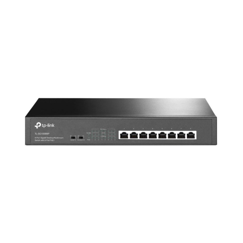 Купить Switch 8 port TP-Link TL-SG1008MP V5.0, 8x10/100/1000 Мбит/с LAN, POE (153Вт) в Алматы