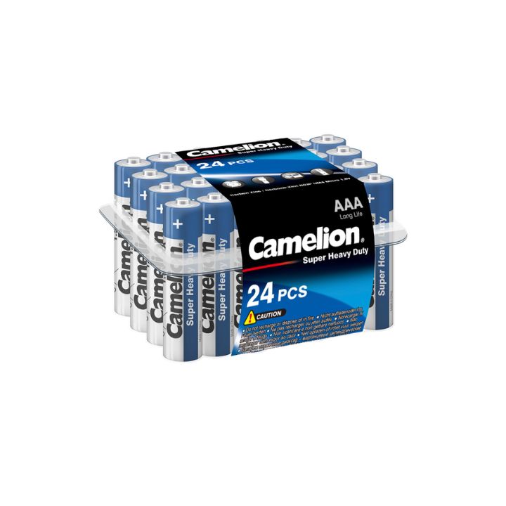 купить Батарейка, CAMELION, Тип батареи AA (Пальчиковая) Super Heavy Duty, 1.5V, 1220 mAh, 24 шт. в упак. R в Алматы