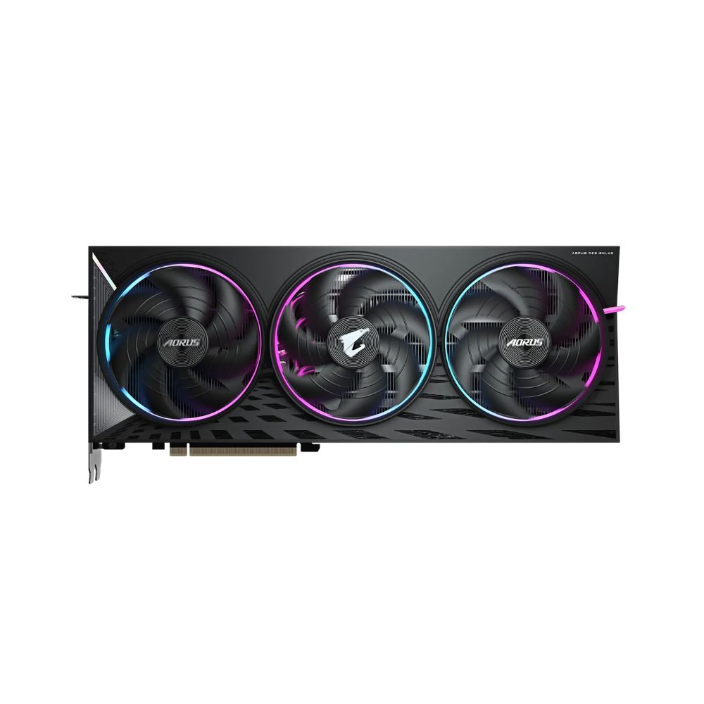 купить Видеокарта GIGABYTE AORUS Radeon RX 9070 XT ELITE 16G, 16Gb/256bit GDDR6, 2xDP+2HDMI, PCIe5.0 в Алматы