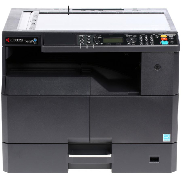 купить МФУ Kyocera TASKalfa 2201 (A3, 22/10 ppm А4/A3, 600 dpi, 256 Mb, USB 2.0, без крышки, тонер) в Алматы
