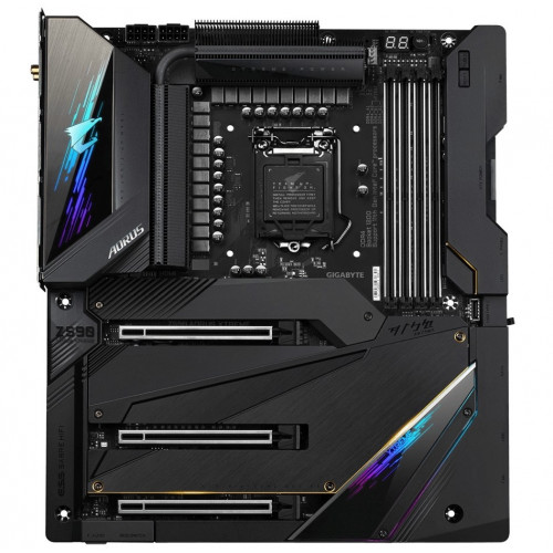 купить Сист. плата Gigabyte AORUS ELITE AX, Z590, 1200, 4xDIMM DDR4, 2xPCI-E x16, PCI-E x1, 3xM.2, 6xSATA, 2.5GbE, DP, Type C, в Алматы