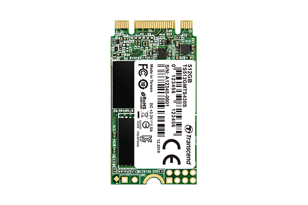 купить Жесткий диск SSD 128GB Transcend TS128GMTS430S M2 в Алматы