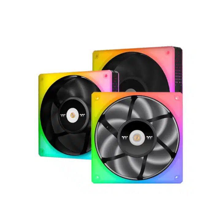 купить Кулер для компьютерного корпуса Thermaltake TOUGHFAN 14 RGB High Static Pressure Radiator Fan (3-Fan) в Алматы