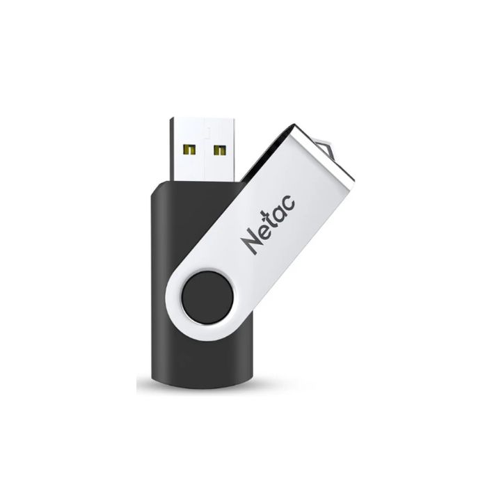 купить USB Флеш 32GB 2.0 Netac U505/32GB черный-серебро в Алматы