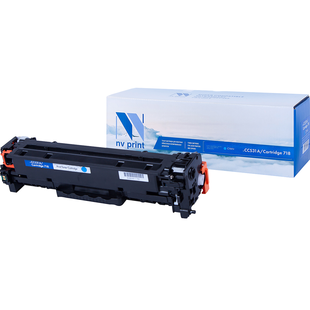 купить Картридж NVP совместимый HP CC531A/Canon 718 Cyan для LaserJet Color CP2025/CP2025dn/CP2025n/MFP-CM2320fx/CM2320n/Canon MF724Cdw/MF728Cdw i-SENSYS LBP-7200Cdn/7210Cdn/7660Cdn/7680Cх/MF8330Cdn/ 8340Cdn/8350Cdn/8360Cdn/8380Cdw/8540Cdn/8550Cdn/8580Cdw ( в Алматы