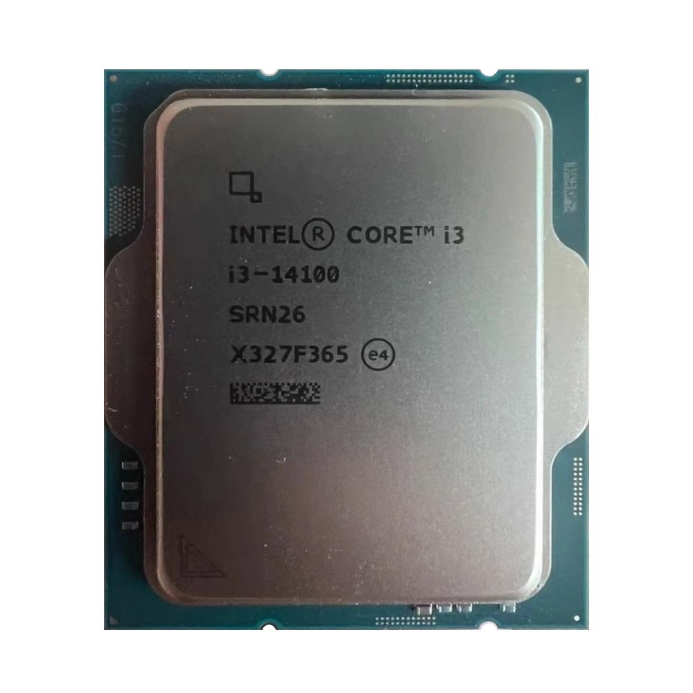 купить Процессор Intel Core i3-14100 Raptor Lake (3.5GHz, up to 4.7GHz, LGA1700, L3 12Mb, 4C/8T), oem в Алматы