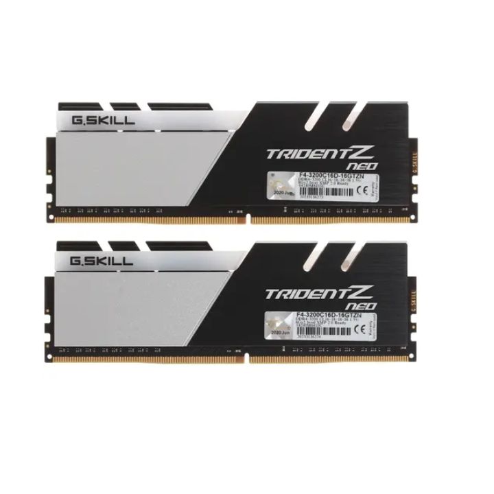 купить Комплект модулей памяти G.SKILL TridentZ Neo RGB F4-3200C16D-64GTZN DDR4 64GB (Kit 2x32GB) 3200MHz в Алматы